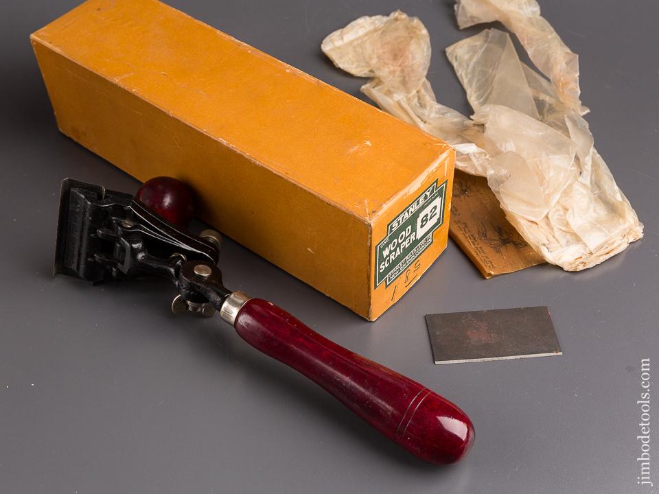 STANLEY No. 82 Wood Scraper Plane MINT in Original Box SWEETHEART - 85668