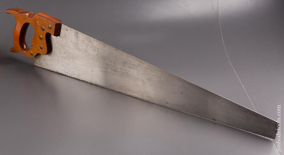 UNUSED 10 point 26 inch Crosscut DISSTON D23 Hand Saw = 85671