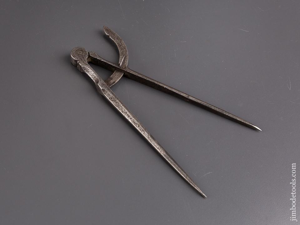 Early 8 1/4 inch Wing Dividers - 85675