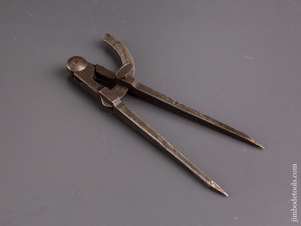 Early 7 1/4 inch PLUMPTON Wing Dividers - 85678