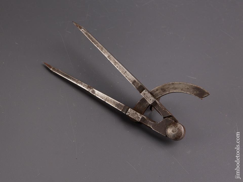 Early 7 1/4 inch PLUMPTON Wing Dividers - 85678