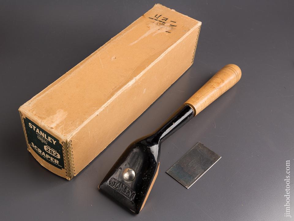 STANLEY No. 282 Scraper Plane MINT in Original Box SWEETHEART - 85682