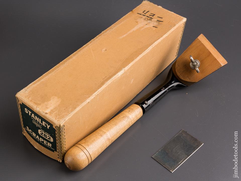 STANLEY No. 282 Scraper Plane MINT in Original Box SWEETHEART - 85682