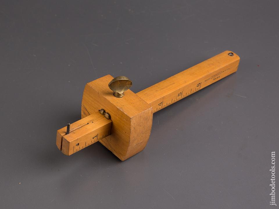 MINT 8 1/2 inch Boxwood STANLEY No. 65 Marking Gauge - 85690