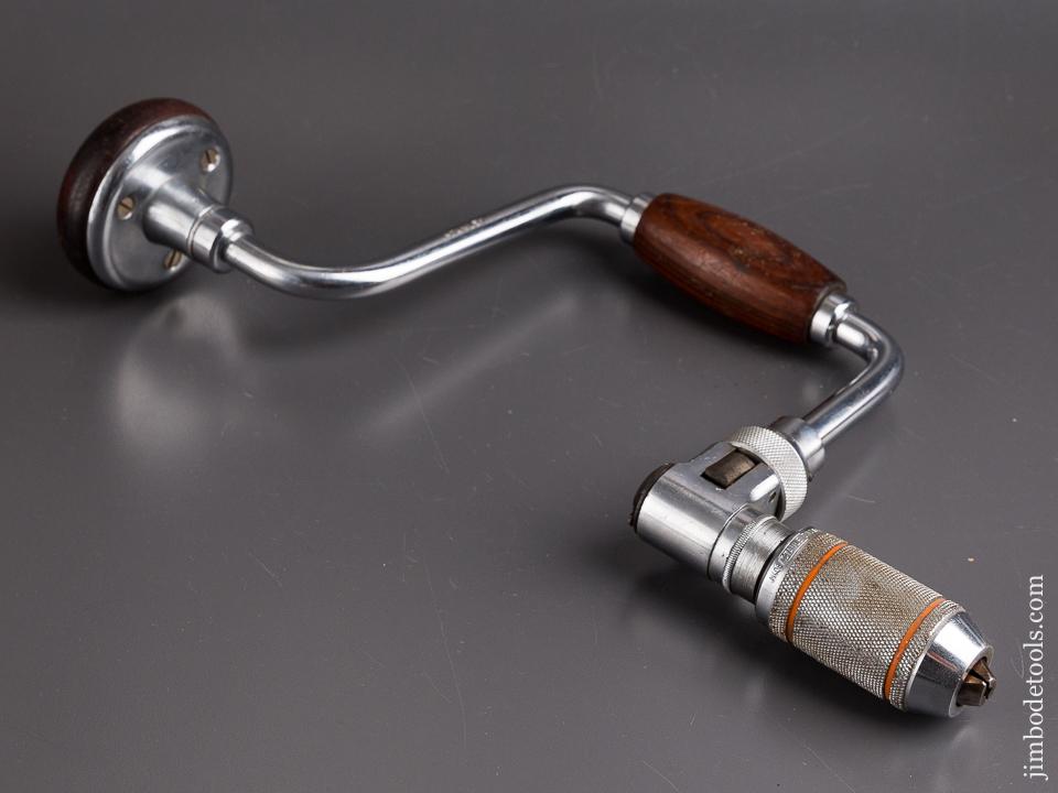 STANLEY No. 923-10 inch Bit Brace with Rosewood Fixtures - 85709