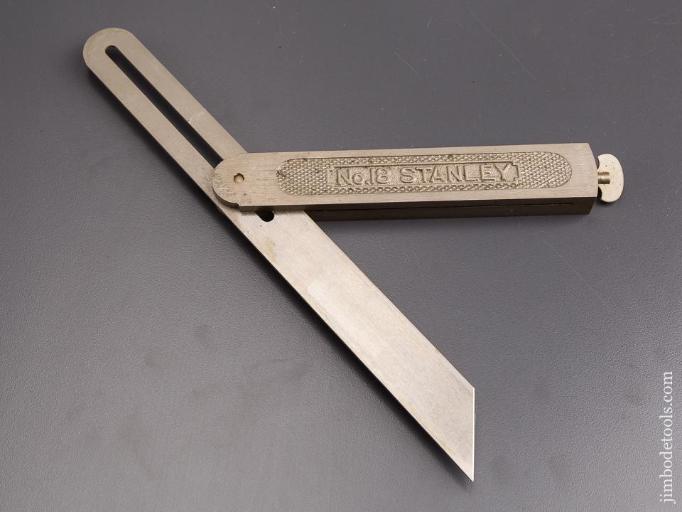 MINT Ten inch STANLEY No. 18 Eureka Flush T Bevel - 85717