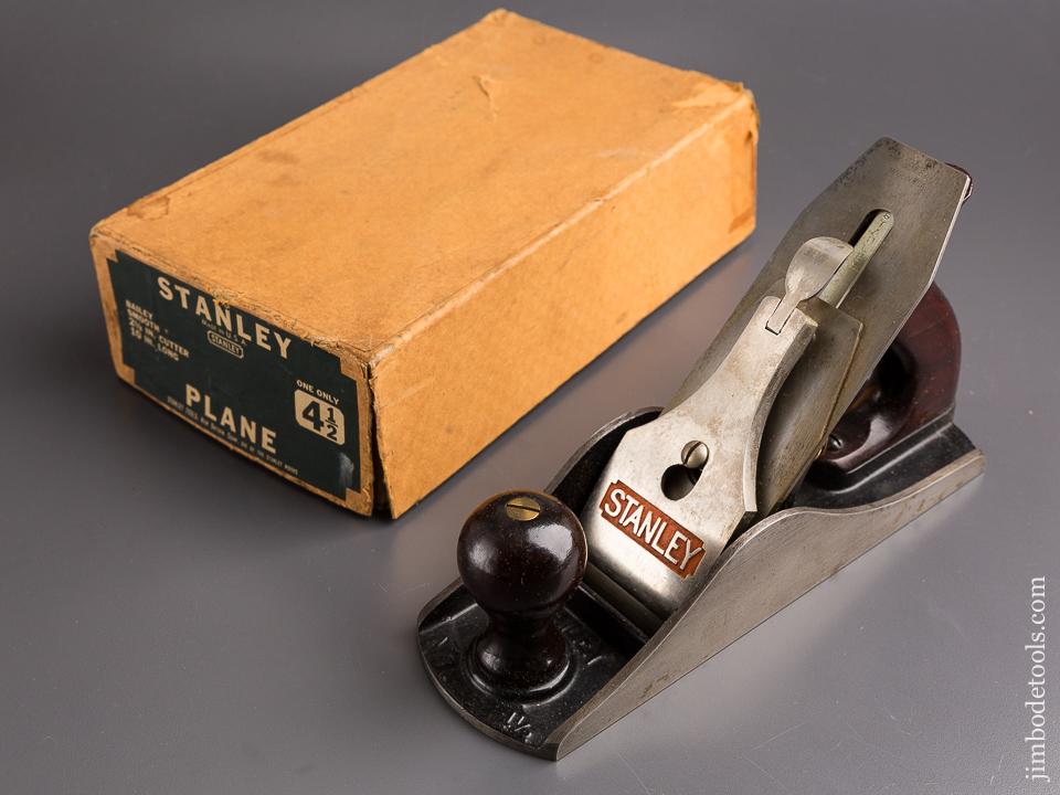 STANLEY No. 4 1/2 Smooth Plane Type 19 circa 1948-61 85748
