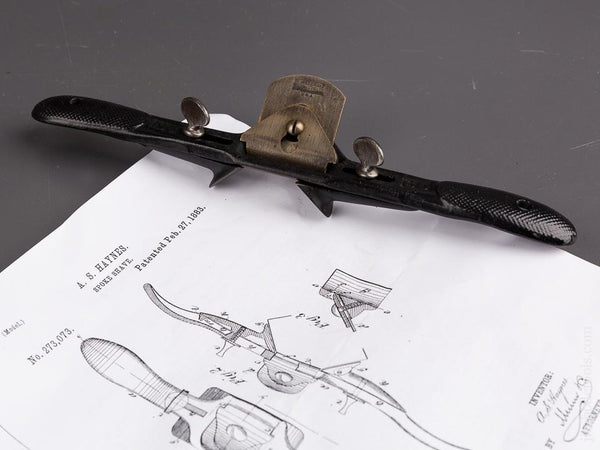 HAYNES Patent February 27, 1863 STANLEY No. 65 Chamfer Plane - 85749