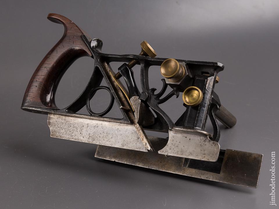 PHILLIPS Patent August 13, 1867 BABSON & REPPELLIER Improved Plow Plane with Eight Cutters - 85760U