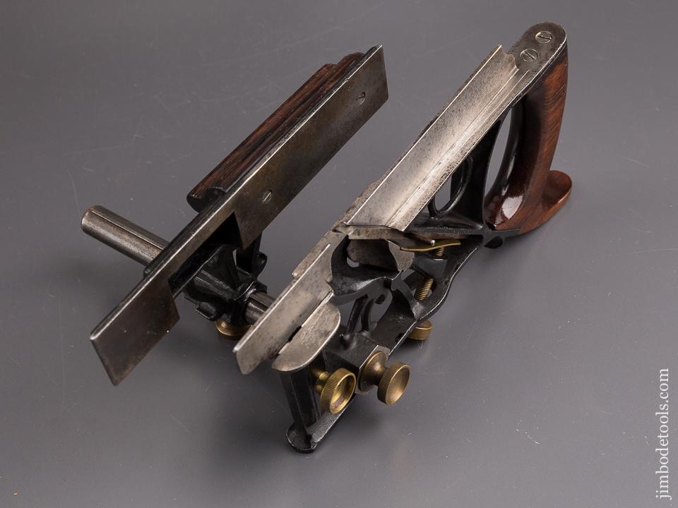 PHILLIPS Patent August 13, 1867 BABSON & REPPELLIER Improved Plow Plane with Eight Cutters - 85760U