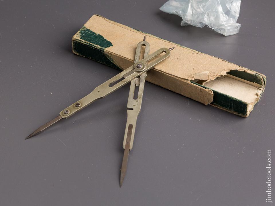 Six inch K*E No. 907 Proportional Dividers in Original Box - 85766