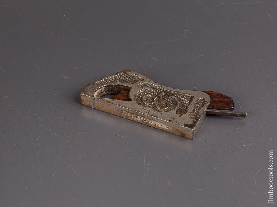 7/16 x 3 1/4 inch PRESTON Bull Nose Rabbet Plane with Mahogany Wedge - 85775