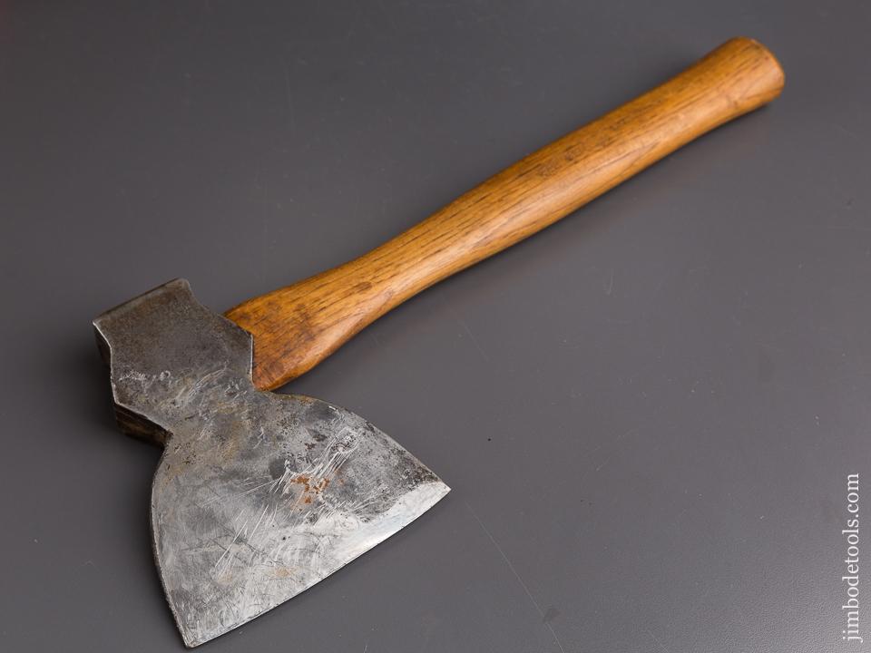 Awesome Embossed EVANSVILLE Single Bevel Side Axe - 85823