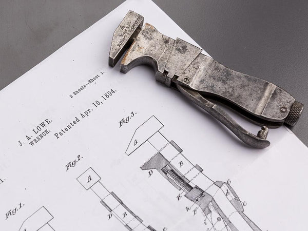 LOWE Patent April 10, 1894 BILLINGS & SPENCER Five inch Quick Adjust Nut Wrench - 85834