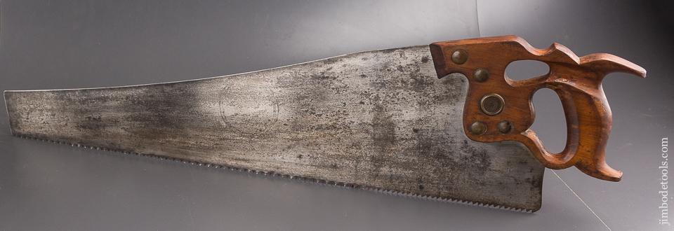 5 1/2 point 28 inch Rip DISSTON D8 Thumb Hole Hand Saw - 85847