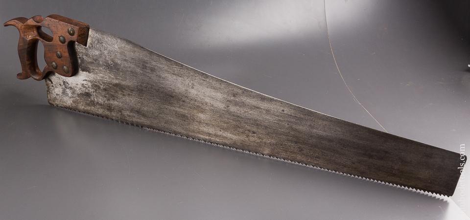 5 1/2 point 28 inch Rip DISSTON D8 Thumb Hole Hand Saw - 85847