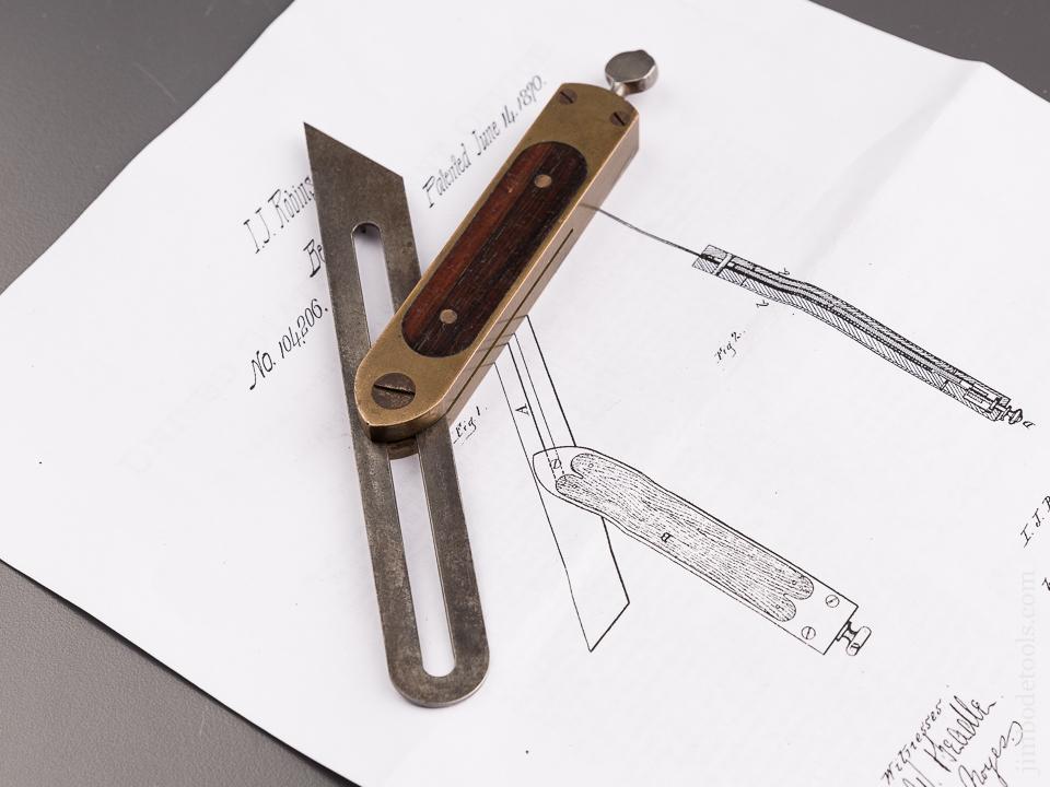 ROBINSON Patent June 14, 1870 ST. JOHNSBURY Six inch Bevel - 85852U