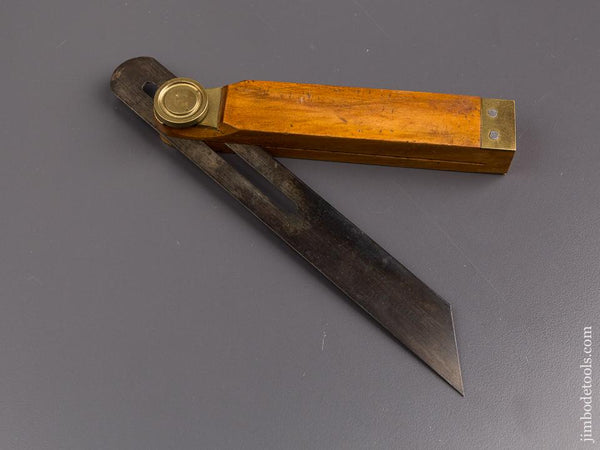 RARE! Eight inch WOODROUGH & MC PARLIN Bevel - 85857