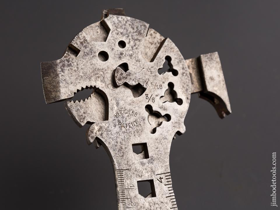 Rare! HERKULES Patent Axe and Combination Tool * 85862