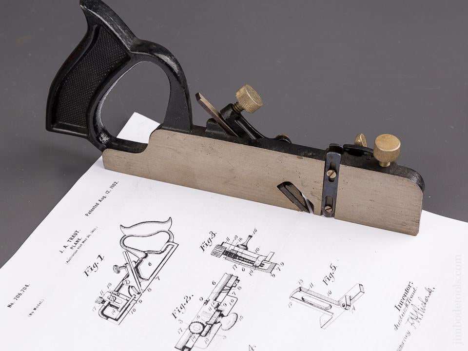 TRAUT Patent August 12, 1902 STANLEY No. 39 1/2 Dado Plane - 85865