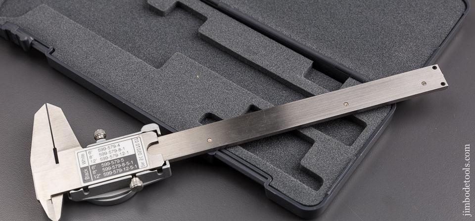 8 3/4 inch BROWN & SHARPE Dial-Cal Inch or Metric Universal Dial Calipers in Original Case - 85893