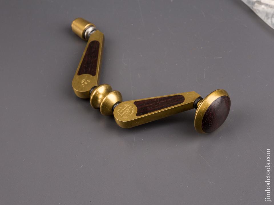 2000 BRIDGE CITY TOOL WORKS PB-1 Palm Brace with 13 NEW Bits - 85910