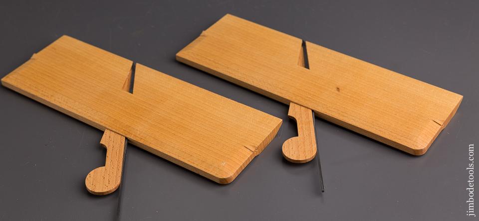 MINT Pair of Hollow & Round No. 2 Molding Planes by OLD STREET TOOL née CLARK & WILLIAMS - 85916