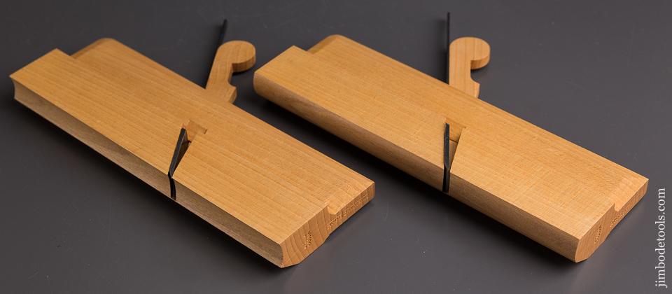 MINT Pair of Hollow & Round No. 12 Molding Planes by OLD STREET TOOL née CLARK & WILLIAMS - 85920