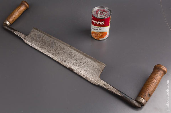 Massive! Twelve inch GREENLEE BELL SYSTEM Draw Knife - 