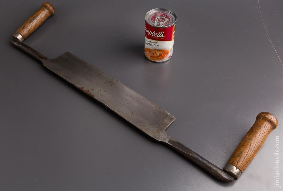 Massive! Twelve inch GREENLEE BELL SYSTEM Draw Knife - 