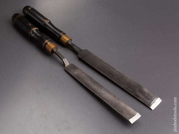1 1/4 and One inch MARPLES Pattern Maker's Gouges - 85961