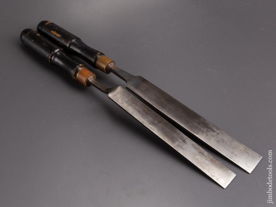 1 1/4 and One inch MARPLES Pattern Maker's Gouges - 85961