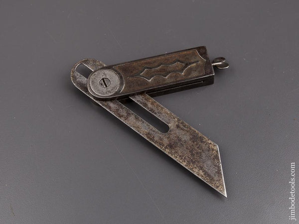 RARE Six inch STUBBY AVERY Patent 1889 Bevel - 85964