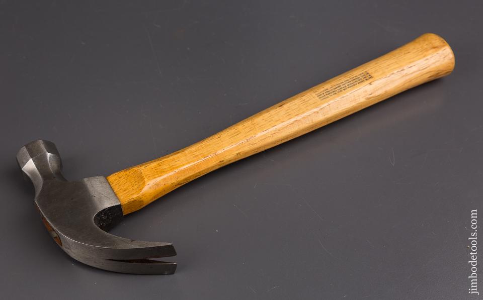 Extra Fine STANLEY 100 PLUS 16 ounce OH11 1/2 Claw Hammer with Decals - 85966