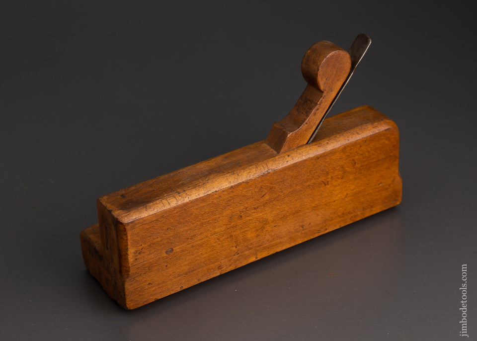 10 x 3 inch Crispy Complex Moulding Plane by COGDELL circa 1750-65 London - 85989