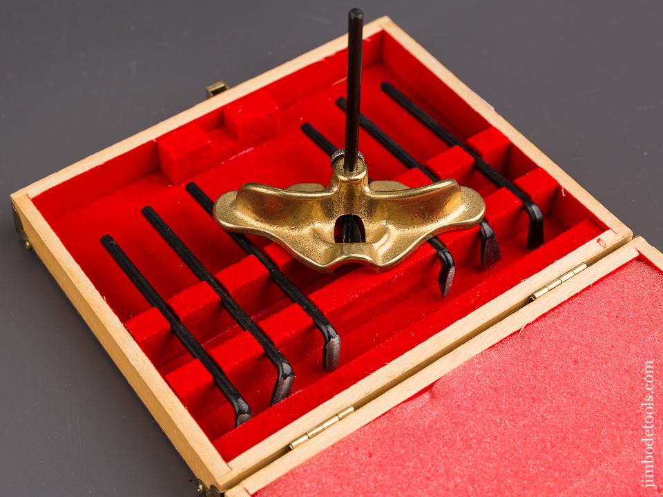 AMT Router Plane Kit with Seven Blades in Original Box - 85993