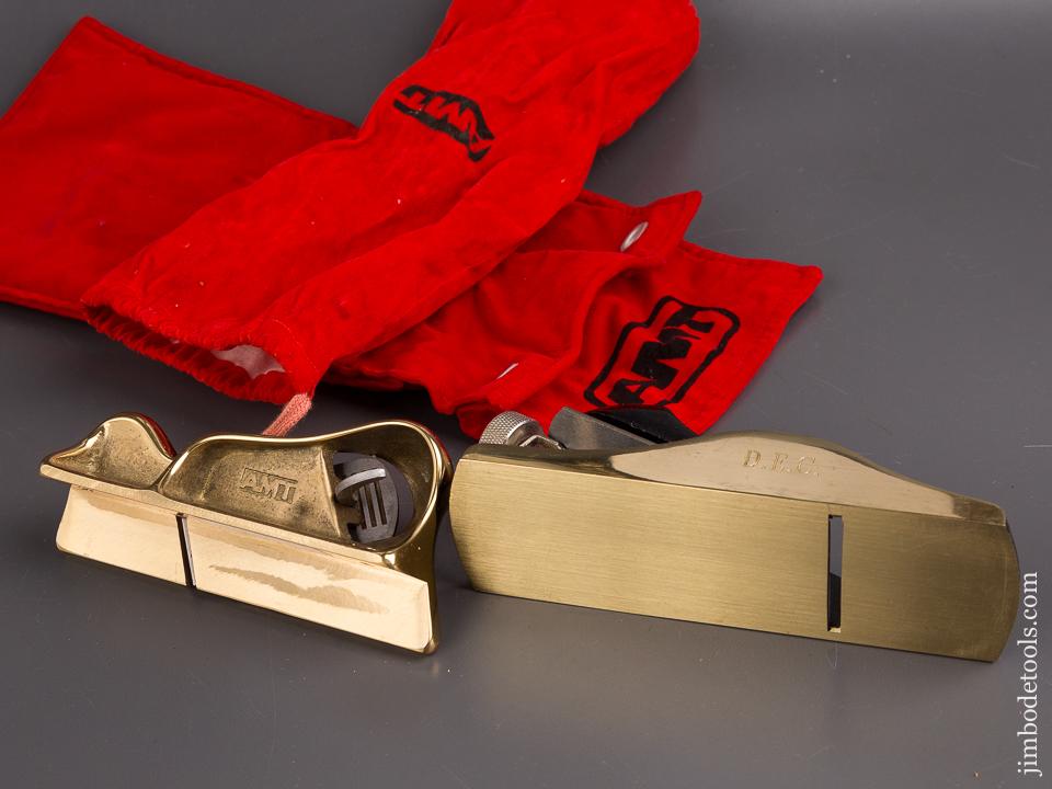 AMT Edge Trimming Block Plane and AMT 2 1/8 x 7 inch Block Plane in Original Pouches - 94195