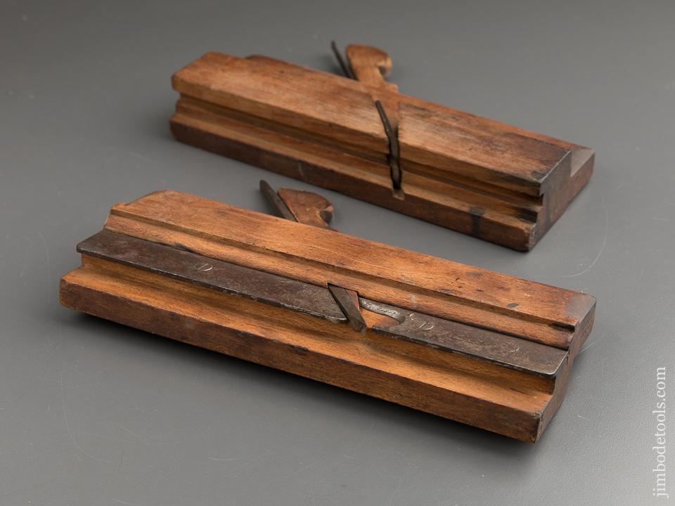 7/8 inch Tongue & Groove Planes by CURRIE GLASGOW circa 1828-75 GOOD+ - 88006