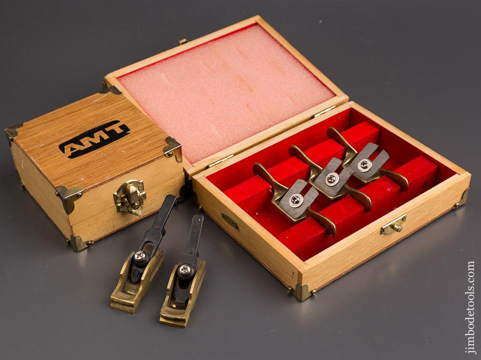 Set of Five AMT Violin Maker's Planes in Original Boxes - 86009
