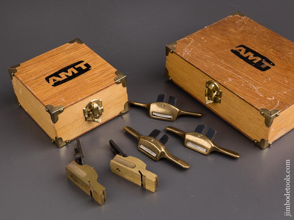 Set of Five AMT Violin Maker's Planes in Original Boxes - 86009