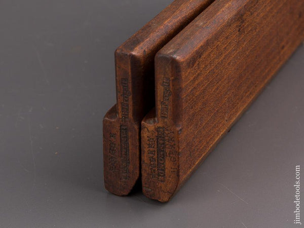 18th Century Pair of Hollow & Round Moulding Planes by B. FROGGAT - 86019