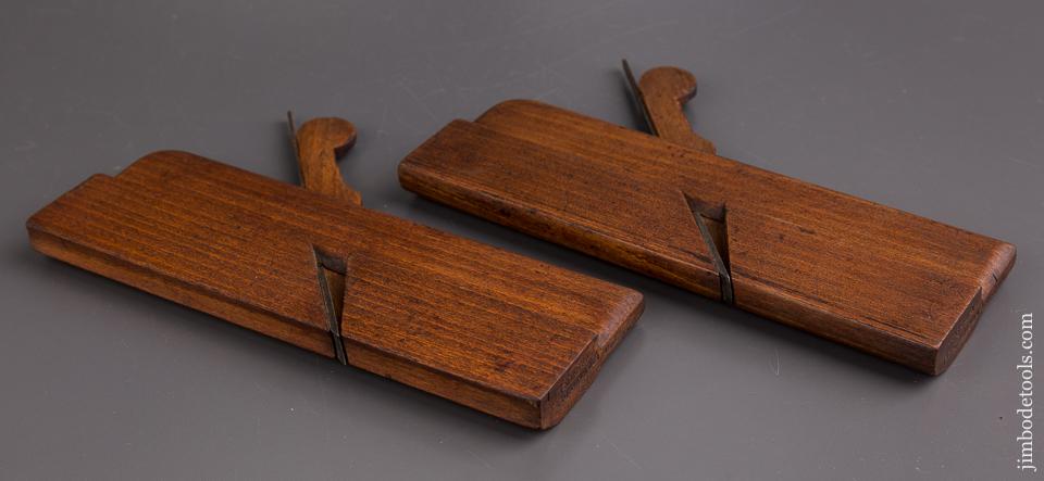 18th Century Pair of Hollow & Round Moulding Planes by B. FROGGAT - 86019