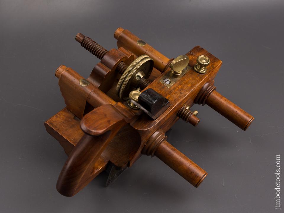 Magnificent! SANDUSKY TOOL CO No. 140 Center Wheel Plow Plane in Rosewood! - 86031U