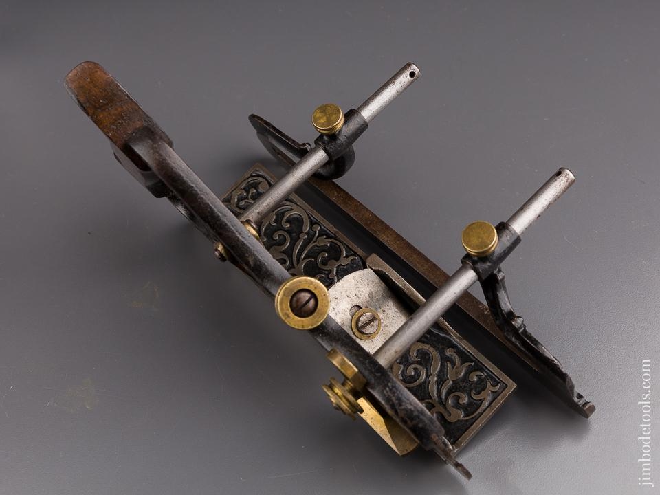 STANLEY MILLER's Patent No. 41 Combination Plane with Filletster Bed & Wraparound Fence NEAR MINT! - 86050