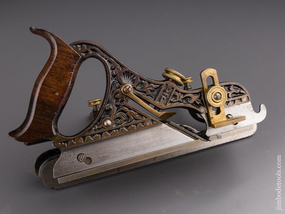 STANLEY MILLER's Patent No. 41 Combination Plane with Filletster Bed & Wraparound Fence NEAR MINT! - 86050