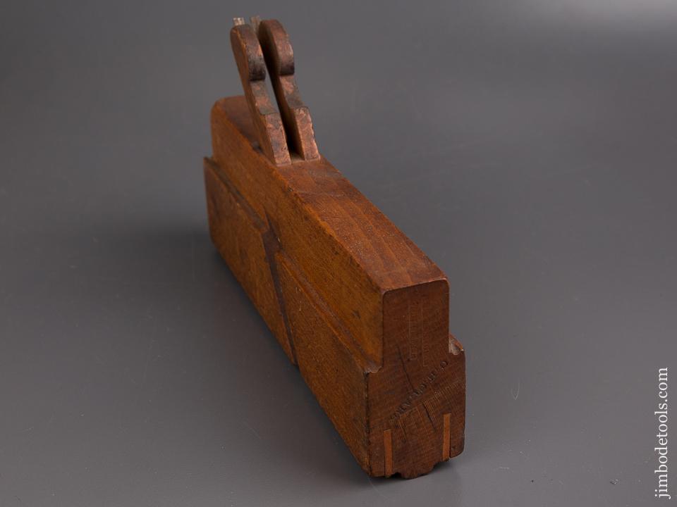 RARE 1 5/8 x 9 1/2 inch Double Sided Side Bead Molding Plane by J. KELLOGG 1835-67 GOOD+ - 86052