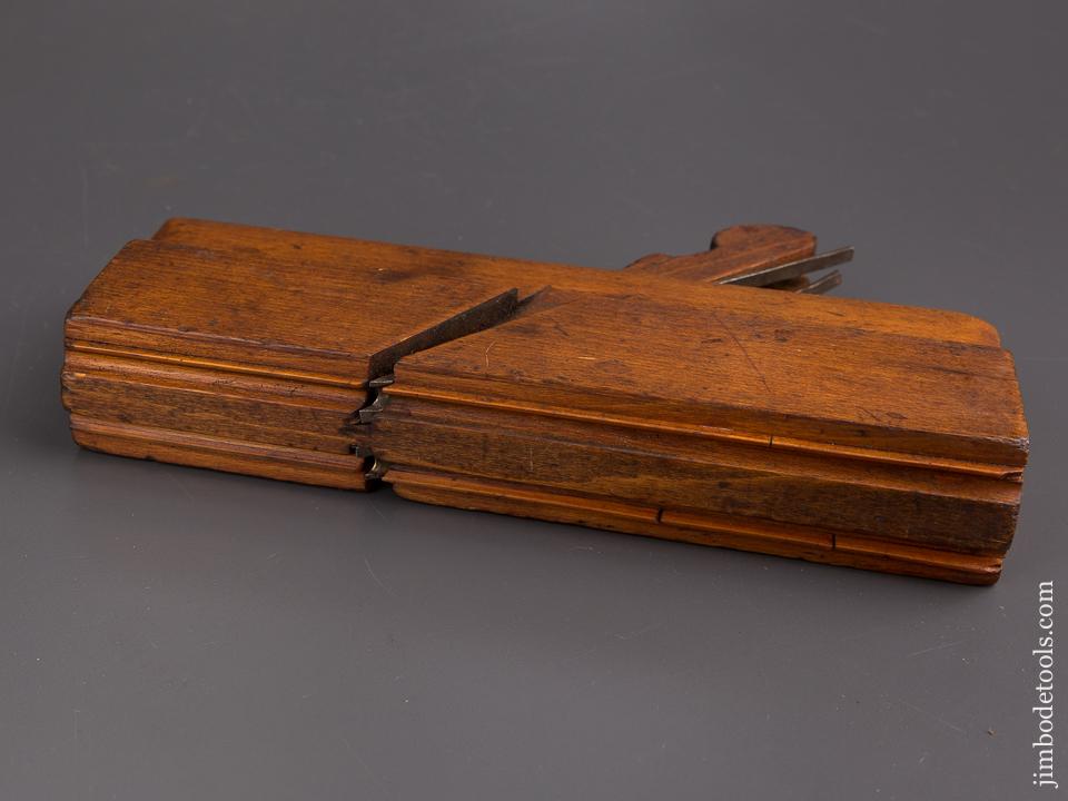 RARE 1 5/8 x 9 1/2 inch Double Sided Side Bead Molding Plane by J. KELLOGG 1835-67 GOOD+ - 86052
