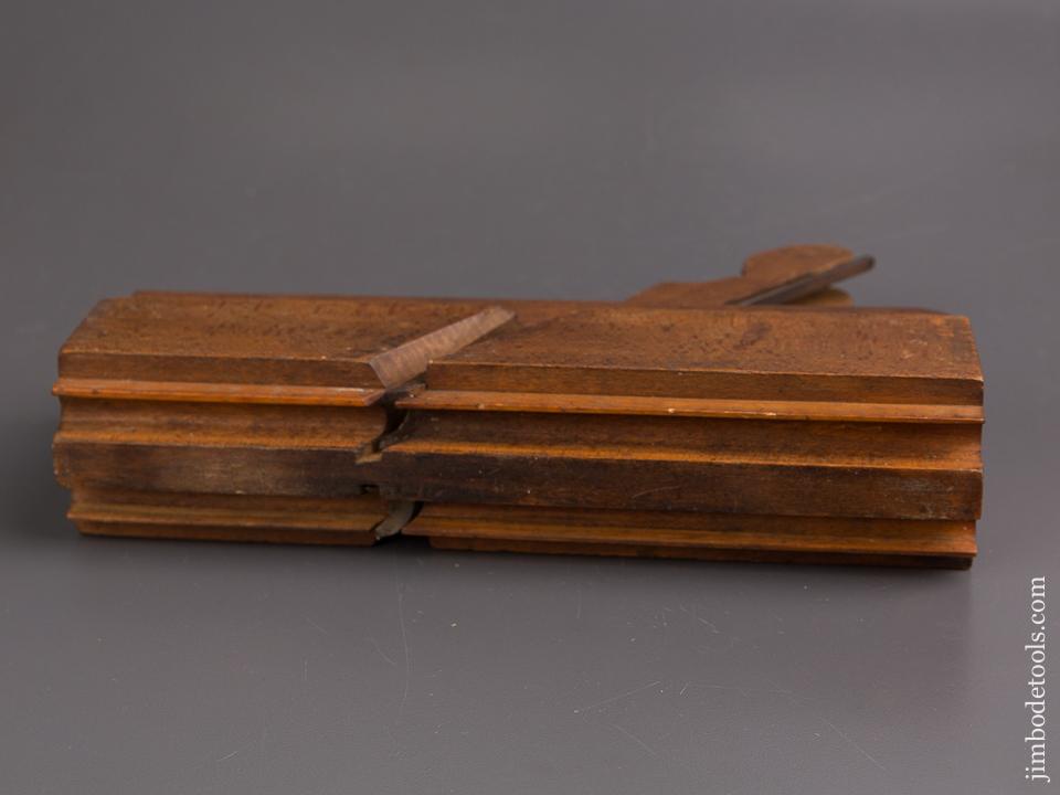 RARE 2 1/8 x 9 3/4 inch Double Sided Side Bead No. 105 Molding Plane by AUBURN TOOL CO circa 1864-93 FINE - 86054