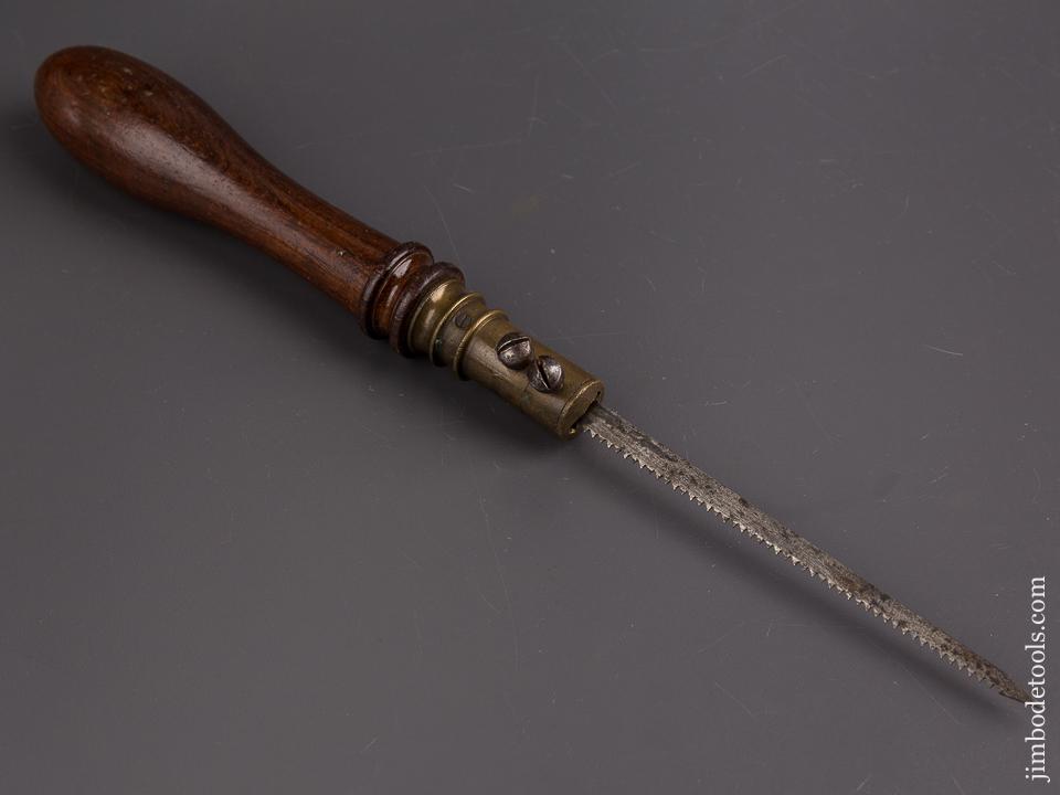 Rosewood and Brass Pad Saw - 86069