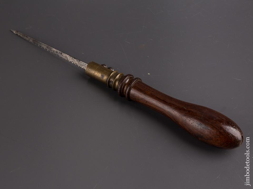 Rosewood and Brass Pad Saw - 86069